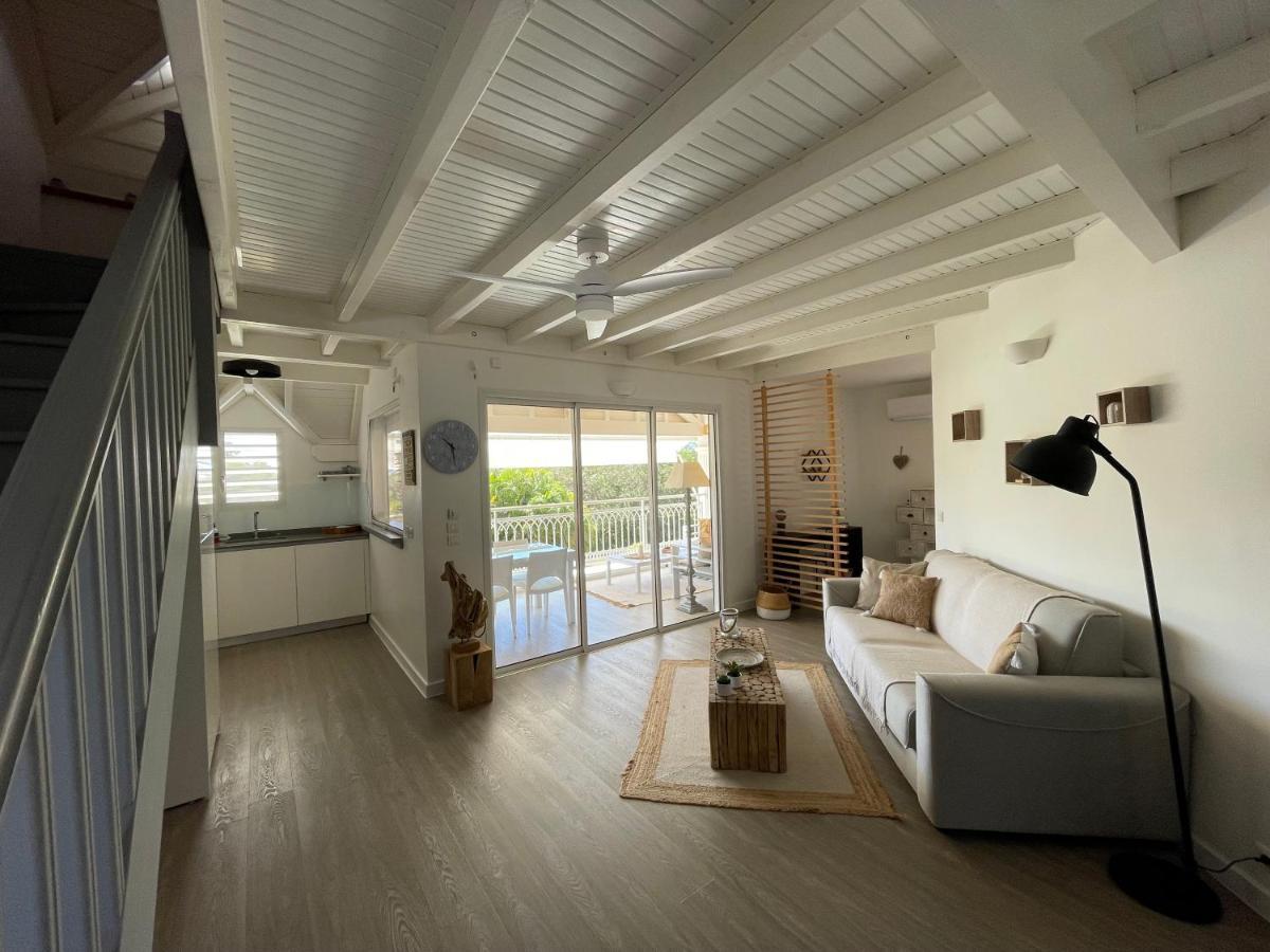 Pitaya - T3 Cosy En Duplex Avec Cuve Apartment Saint-Francois  Bagian luar foto