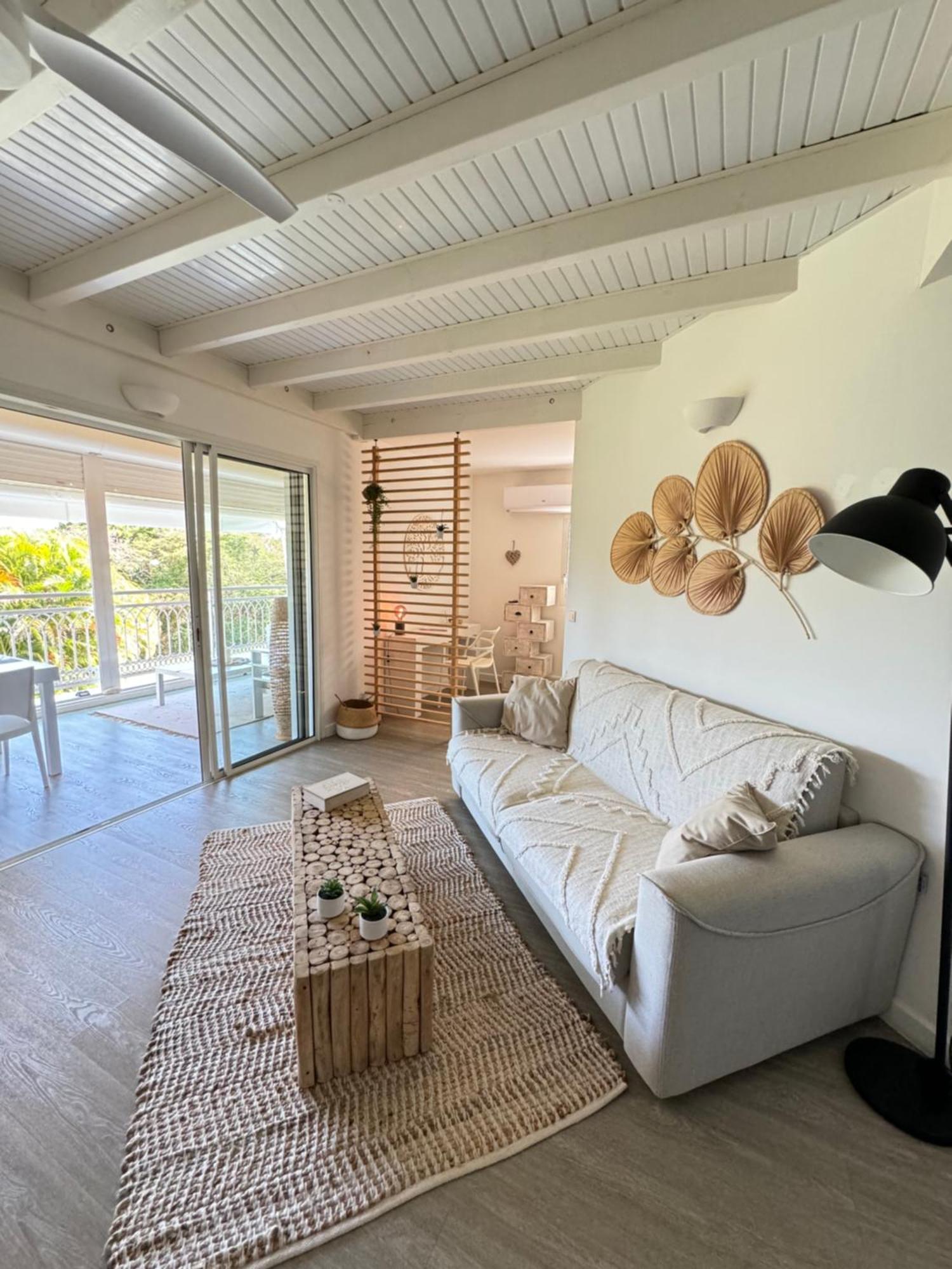 Pitaya - T3 Cosy En Duplex Avec Cuve Apartment Saint-Francois  Bagian luar foto